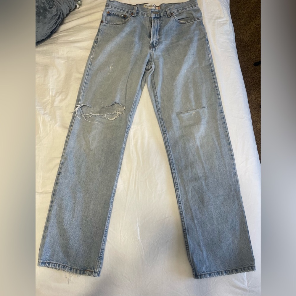 Levi’s 550s light wash